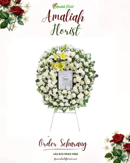 Krans Bunga Duka Krebet